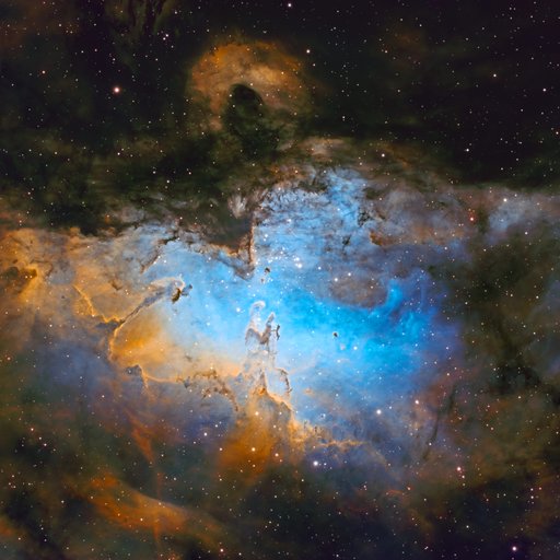 M16 Nebulosa del Águila SHO